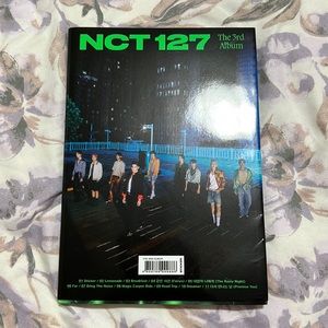 NCT 127 Sticker Album Seoul City Ver. Photobook and CD
